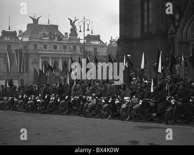 Praga, la concorrenza Foto Stock