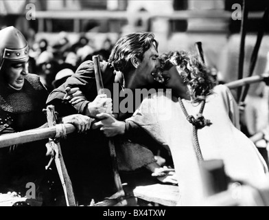 EDMOND O'Brien, Maureen O'Hara, IL GOBBO DI NOTRE DAME, 1939 Foto Stock