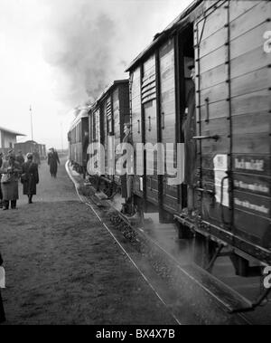 Sudetenland, la deportazione dei tedeschi Foto Stock