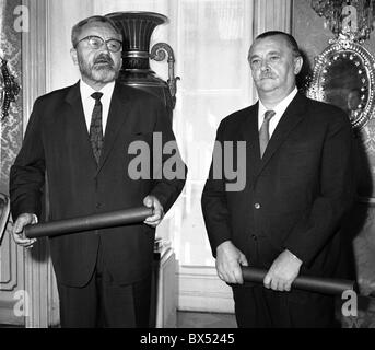 Praga, Cecoslovacchia, 1963, buon soldato Schweyk, Jiri Trnka, Jan Werich Foto Stock