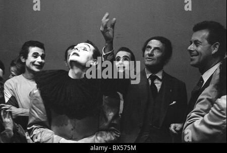 Ladislav Fialka, Marcel Marceau Foto Stock