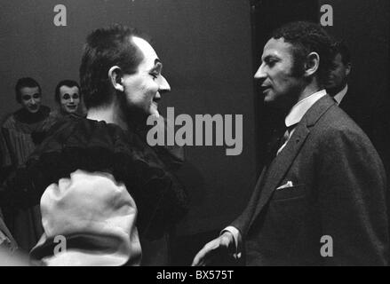 Ladislav Fialka, Marcel Marceau Foto Stock