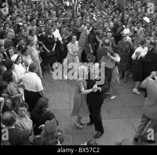 Presidente Klement Gottwald, ballerini Foto Stock