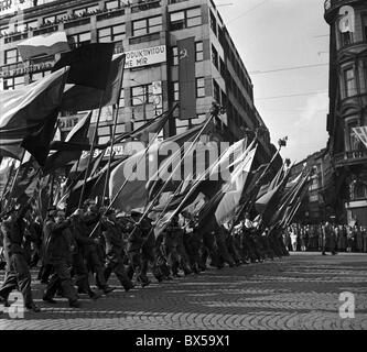 Giorno di maggio nel 1949 Foto Stock