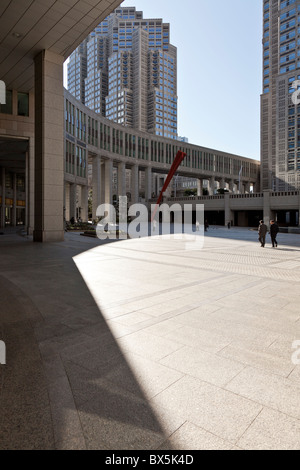 Il Governo Metropolitano di Tokyo edificio, noto anche come il Tokyo City Hall o Tochō. Governo Metropolitano di Tokyo sede. Foto Stock