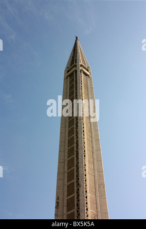 Un pilastro in King Faisal moschea, Islamabad, Pakistan Foto Stock