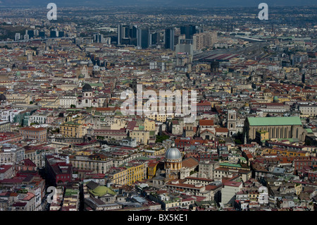 Cityscape, Napoli, Campania, Italia, Europa Foto Stock