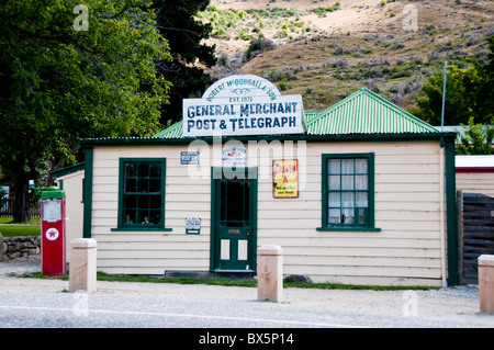 Cardrona Pub & Hotel,Village,Post Office ,vicino,Wanaka, Queenstown, Isola del Sud della Nuova Zelanda Foto Stock