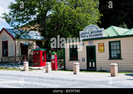 Cardrona Pub & Hotel,Village,Post Office,Vicino,Wanaka,Queenstown, Isola del Sud della Nuova Zelanda Foto Stock