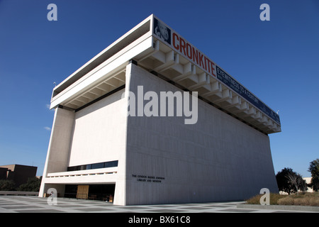 Lyndon Baines Johnston Library & Museum, Austin in Texas Foto Stock