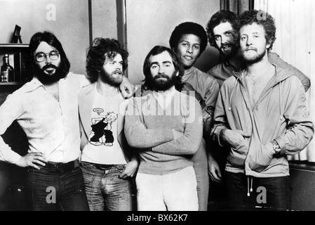 Media FASCIA BIANCA foto promozionale di Scottish gruppo rock circa 1975 Foto Stock