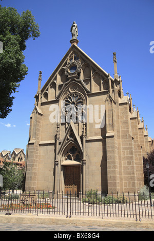 Cappella di Loreto, Santa Fe, New Mexico, Stati Uniti d'America, America del Nord Foto Stock