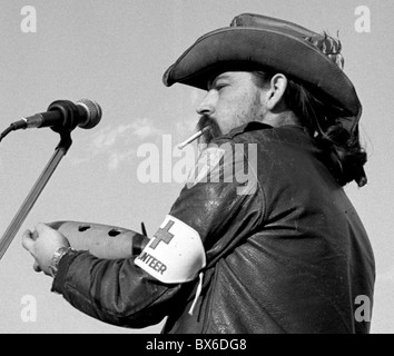 Grateful Dead eseguire a Joe College Weekend presso la Duke University, 1971, Foto Stock