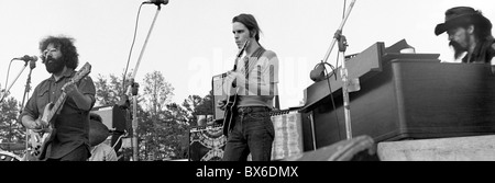 Grateful Dead eseguire a Joe College Weekend presso la Duke University, 1971, Foto Stock