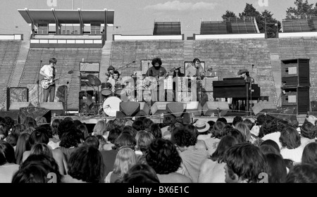 Grateful Dead eseguire a Joe College Weekend presso la Duke University, 1971, Foto Stock