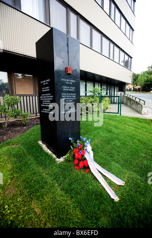 Ryszard Siwiec monumento Foto Stock