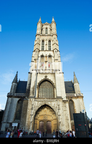 San Baafskathedraal (St. Baafs Cattedrale), Gand, Fiandre, in Belgio, Europa Foto Stock