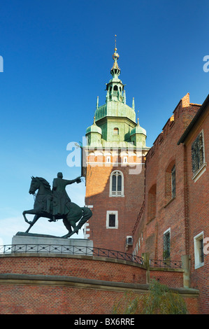 Cracovia - Il Wawel, il Castello Reale, Polonia Foto Stock