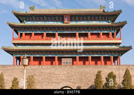 Zhengyangmen Gate, Piazza Tiananmen, Pechino, Cina Foto Stock