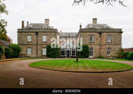 Calke Abbey nel Parco Nazionale di Peak District nel Derbyshire, Inghilterra. Foto Stock