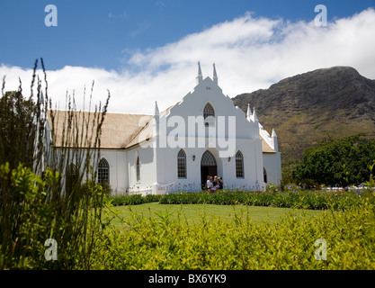 NG Kerk Franschhoek Foto Stock