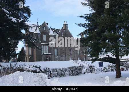 Esterno del Museo di black Watch perth scozia dicembre 2010 Foto Stock