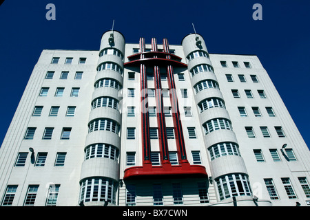 Ex Beresford Hotel edificio Art Deco Glasgow Foto Stock