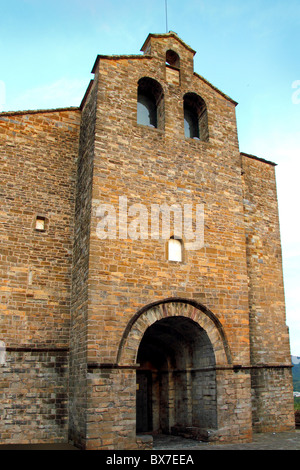 San Pedro siresa monastero romanico chiesa Huesca Aragona Spagna Foto Stock