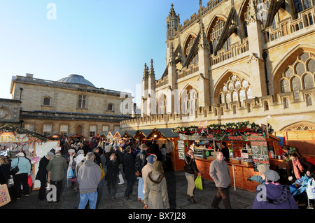 Vasca da bagno il mercato di Natale 09 dicembre 2010 Foto Stock