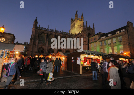 Vasca da bagno il mercato di Natale 09 dicembre 2010 Foto Stock