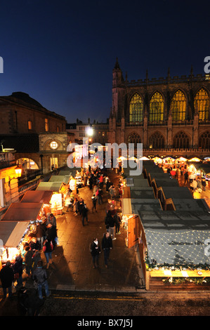 Vasca da bagno il mercato di Natale 09 dicembre 2010 Foto Stock
