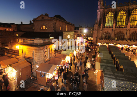 Vasca da bagno il mercato di Natale 09 dicembre 2010 Foto Stock