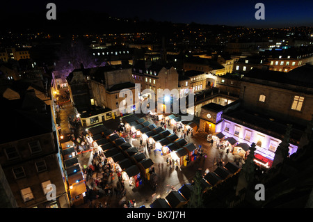 Vasca da bagno il mercato di Natale 09 dicembre 2010 Foto Stock