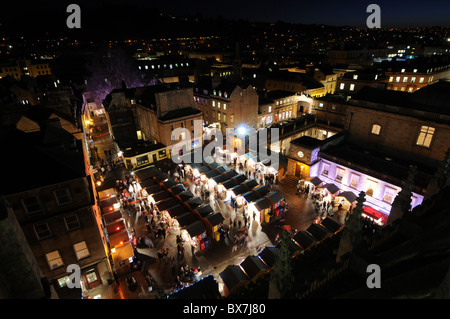 Vasca da bagno il mercato di Natale 09 dicembre 2010 Foto Stock