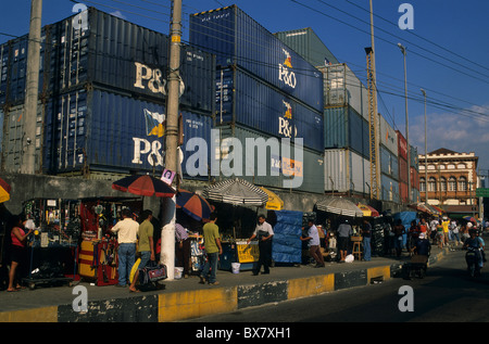 Contenitore porta di Manaus.MANAUS Stato di Amazonas.Brasile (Amazon). Foto Stock