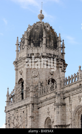 Mosteiro dos Jeronimos, Belem, Lisbona, Portogallo Foto Stock