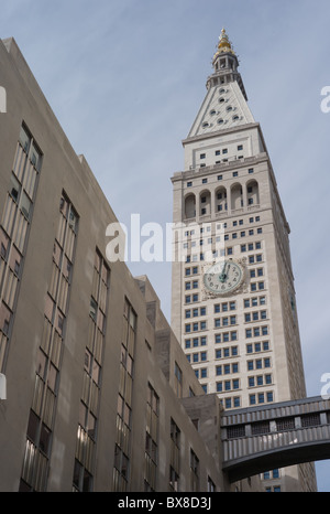 Il Metropolitan Life Insurance Company Tower a New York City. Foto Stock