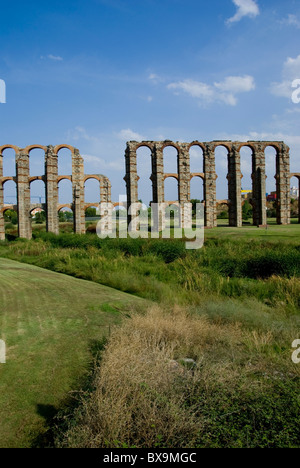 Estremadura, Merida, acquedotto romano Foto Stock