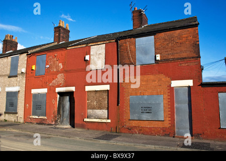 Saliti fino case, maggiore Broughton, Salford, Greater Manchester, Regno Unito Foto Stock