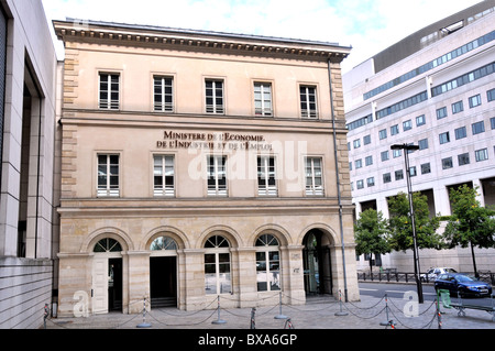 Ministero dell industria economia e occupazione edificio, Bercy, Parigi, Francia Foto Stock