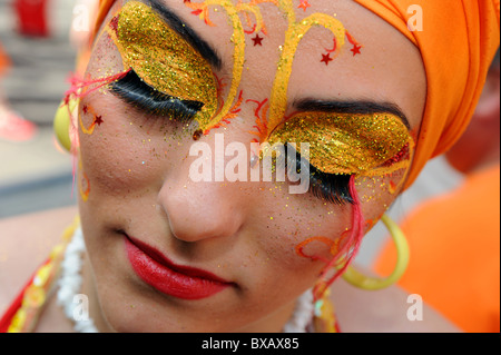 Il Carnevale delle culture 2008 a Berlino-Kreuzberg, Germania Foto Stock