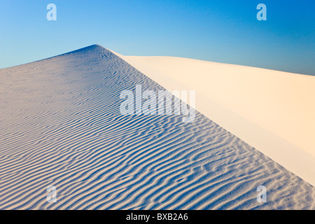 Increspata duna di sabbia Foto Stock