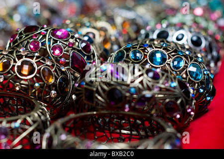 Pressione di stallo di gioielli, mattonaia, Kuala Lumpur, Malesia Foto Stock