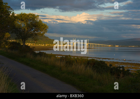 Beauly Firth, Kessock BRIDGE, Inverness, regione delle Highlands, Scozia, Settembre 2010 Foto Stock