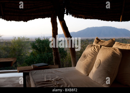 Lodge di lusso in Kenya Foto Stock