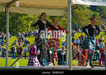 Oban, Giochi delle Highland, Argyll and Bute, Scozia, Agosto 2010 Foto Stock