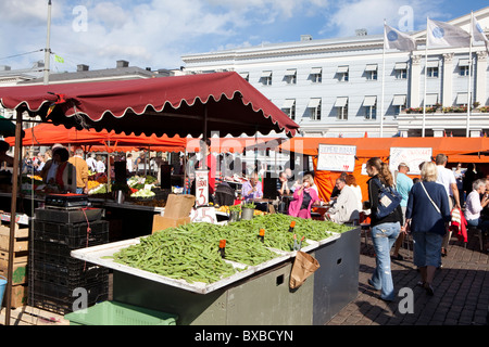 Piazza del Mercato, Helsinki, Finlandia Foto Stock