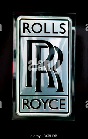 Logo della Rolls-Royce auto maker, che fa parte del gruppo BMW, al 63. Internationale Automobilausstellung International Foto Stock