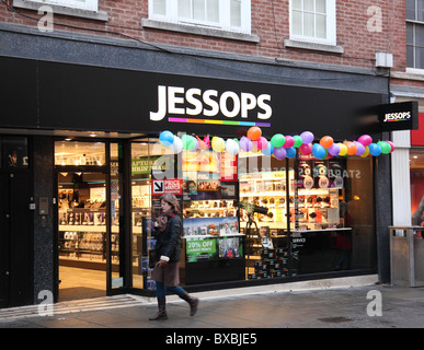 Un Jessops archivio fotografico in Nottingham, Inghilterra, Regno Unito Foto Stock