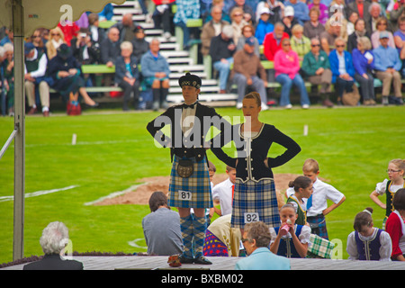 Braemar Highland Gathering, Aberdeenshire, Scozia, Foto Stock